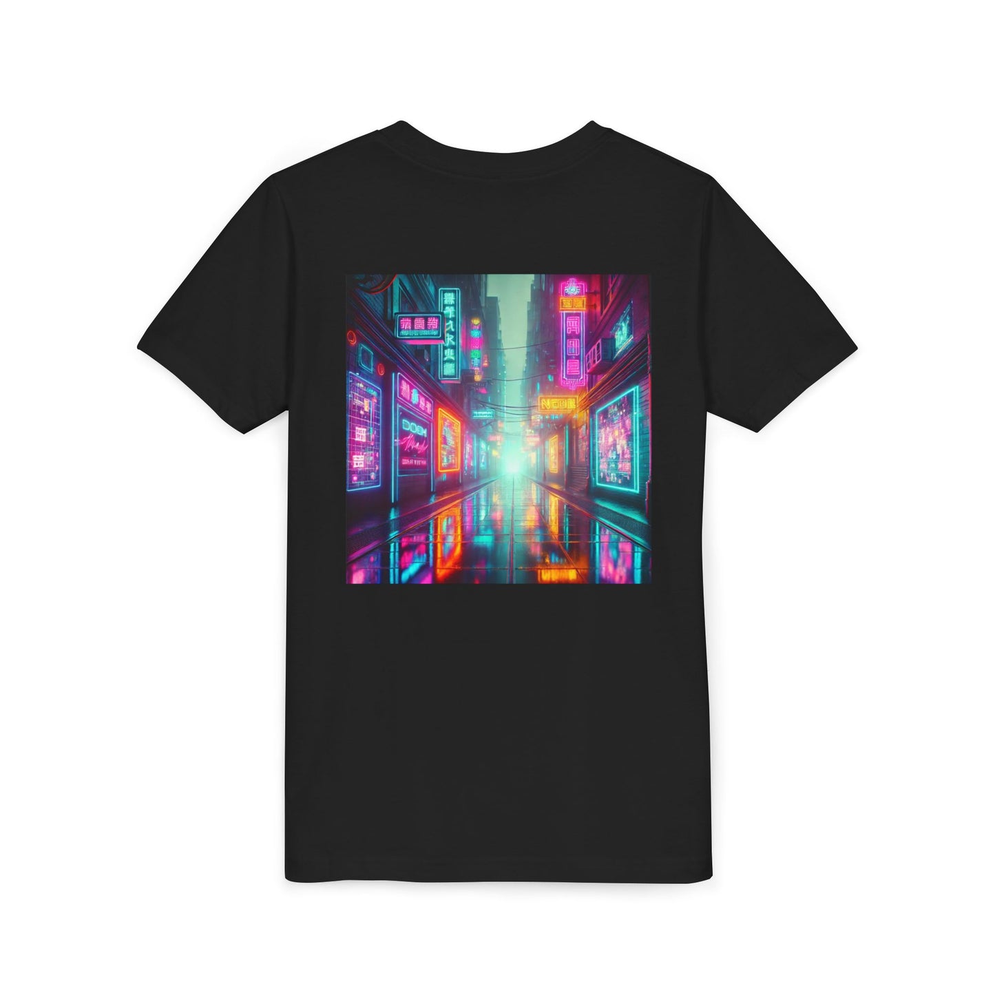 Neon Alleyway Youth Short Sleeve Tee